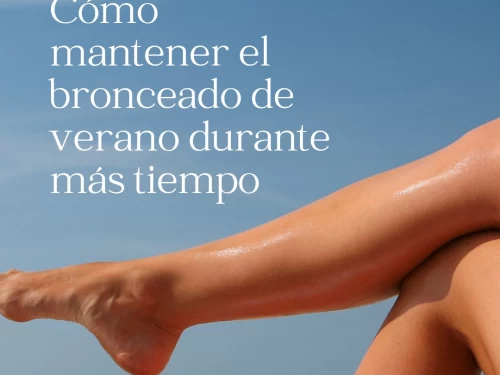 Cómo mantener el bronceado de verano durante más tiempo