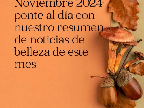 Noviembre 2024: ponte al día con nuestro resumen de noticias de belleza de este mes