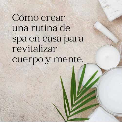 Cómo crear una rutina de spa en casa para revitalizar cuerpo y mente.