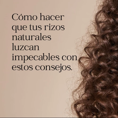 Cómo hacer que tus rizos naturales luzcan impecables con estos consejos.